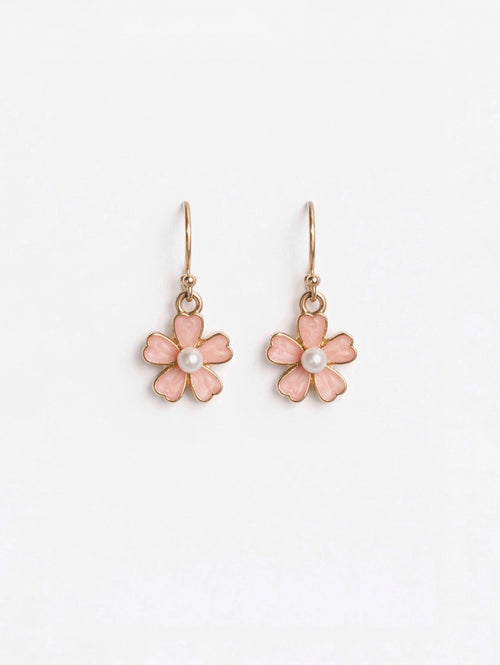 Pink Flower Earrings - VOLIÀ