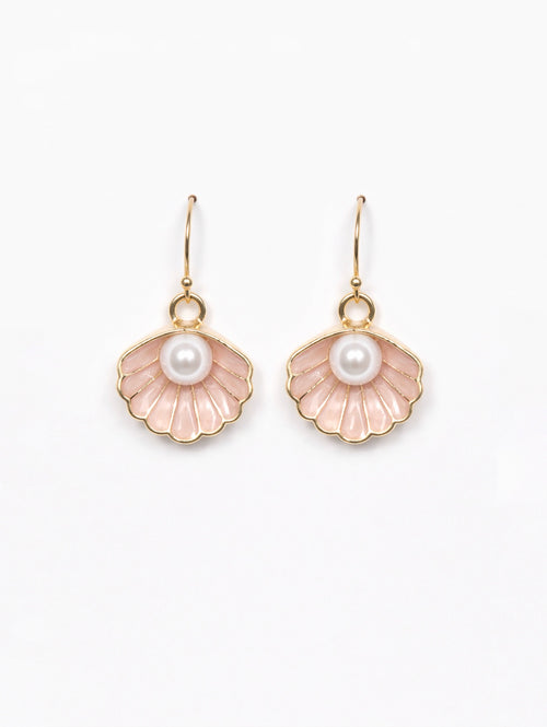 Pink Seashell Earrings - VOLIÀ
