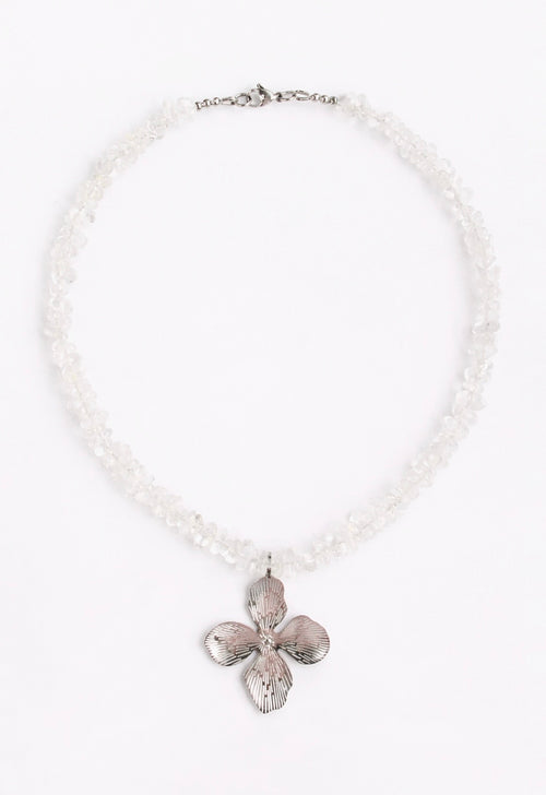 Floral Quartz Necklace - VOLIÀ