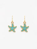 Turquoise Sea Star Earrings - VOLIÀ