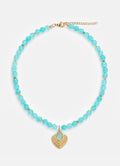 Amazonite Pearl Necklace - VOLIÀ