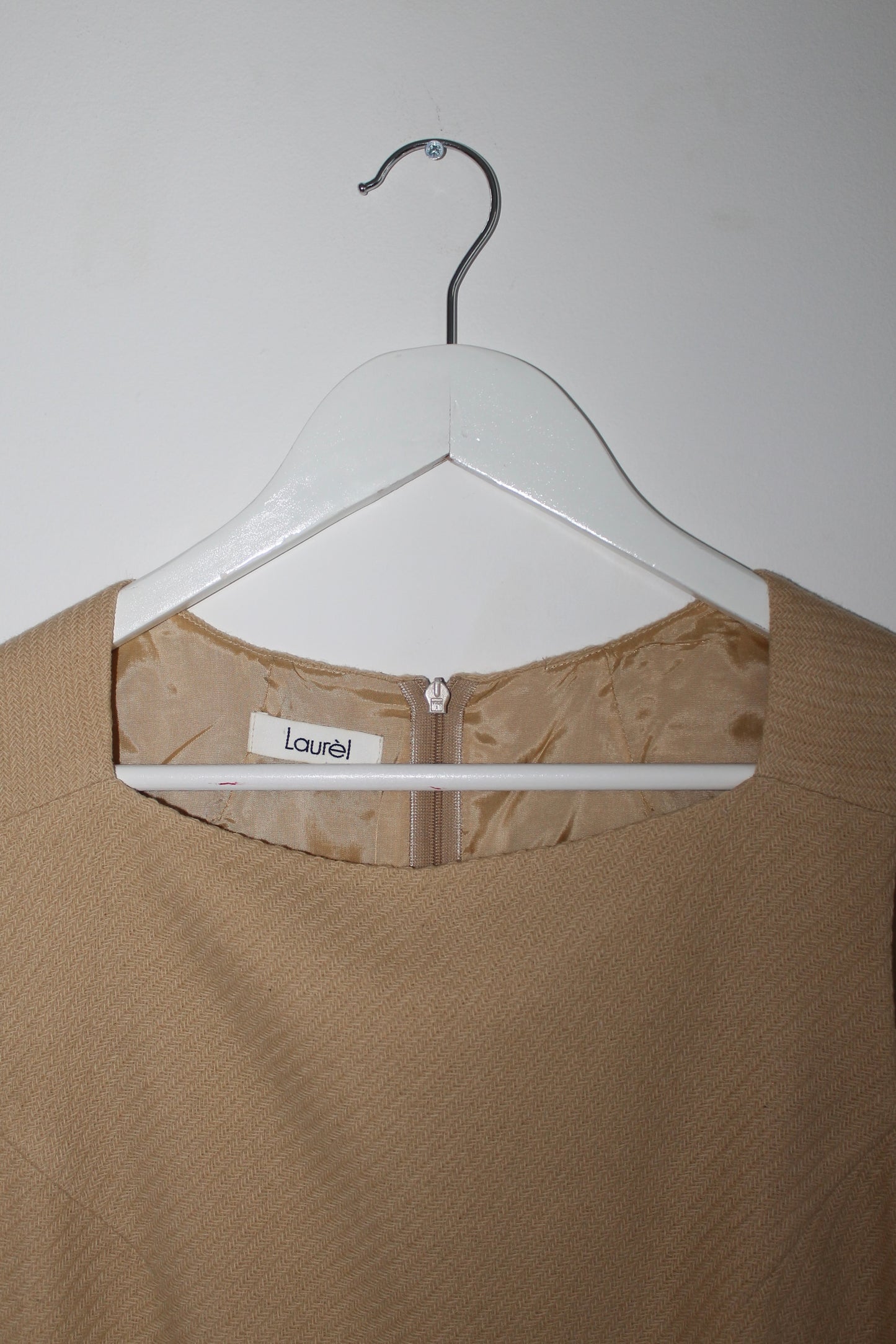 Laurel camel wool Top - VOLIÀ. volia atelier | exclusive pre-loved fashion