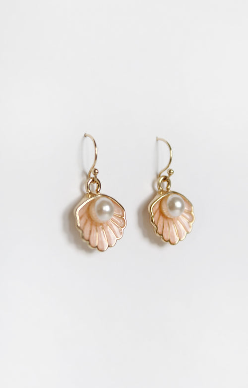 Pink Seashell Earrings - VOLIÀ