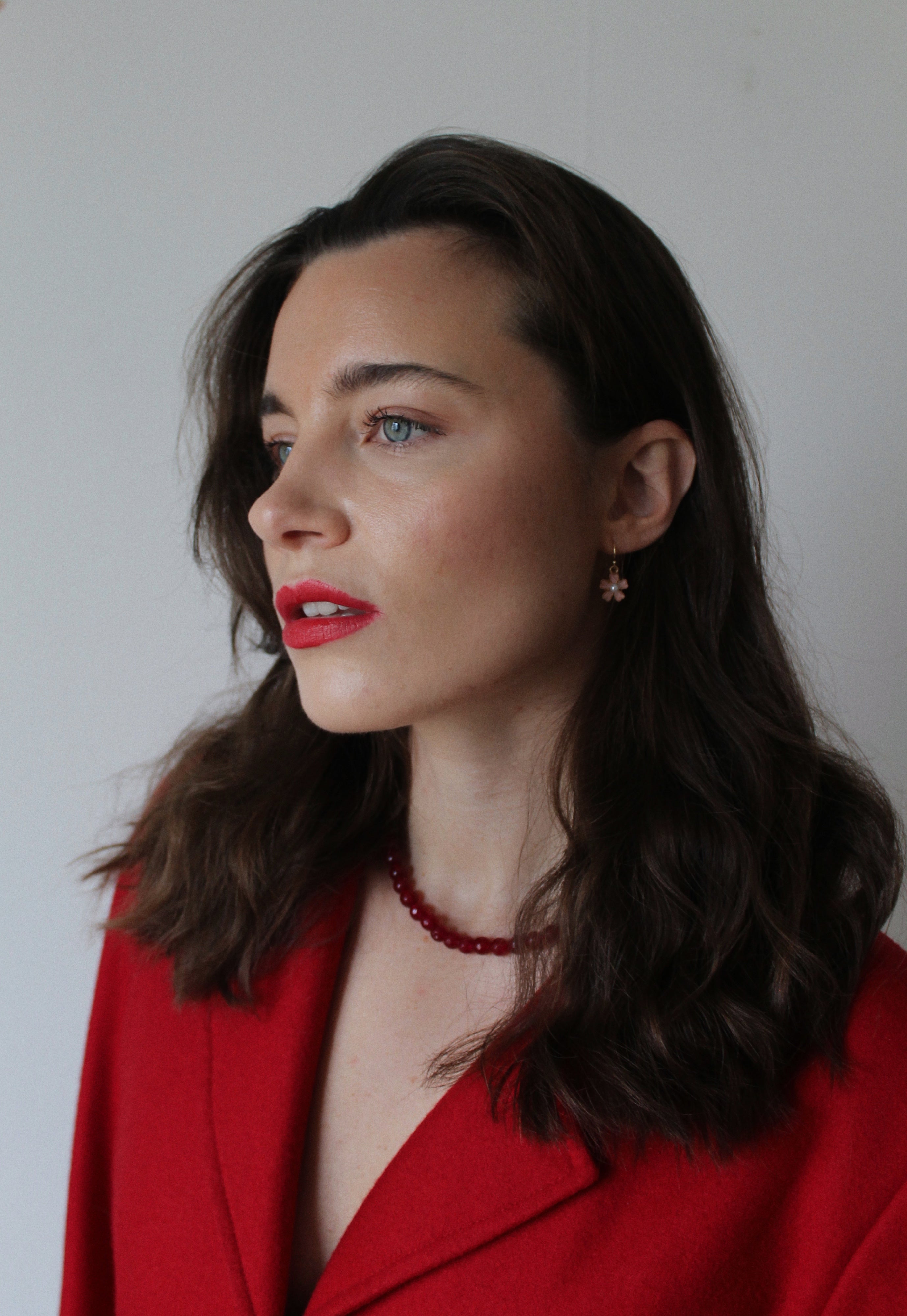 Red Jade Necklace - VOLIÀ