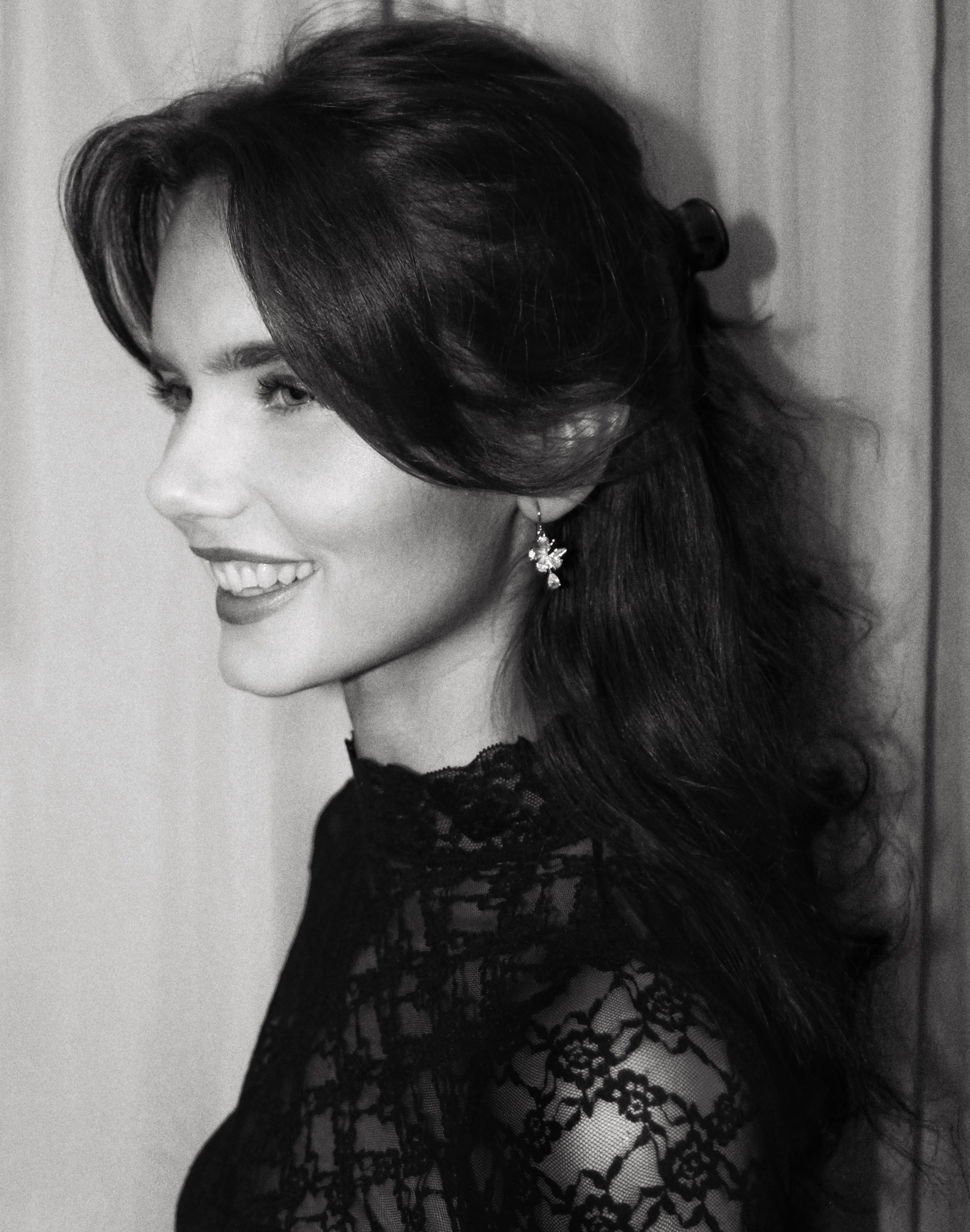 Zirconia Butterfly Earrings