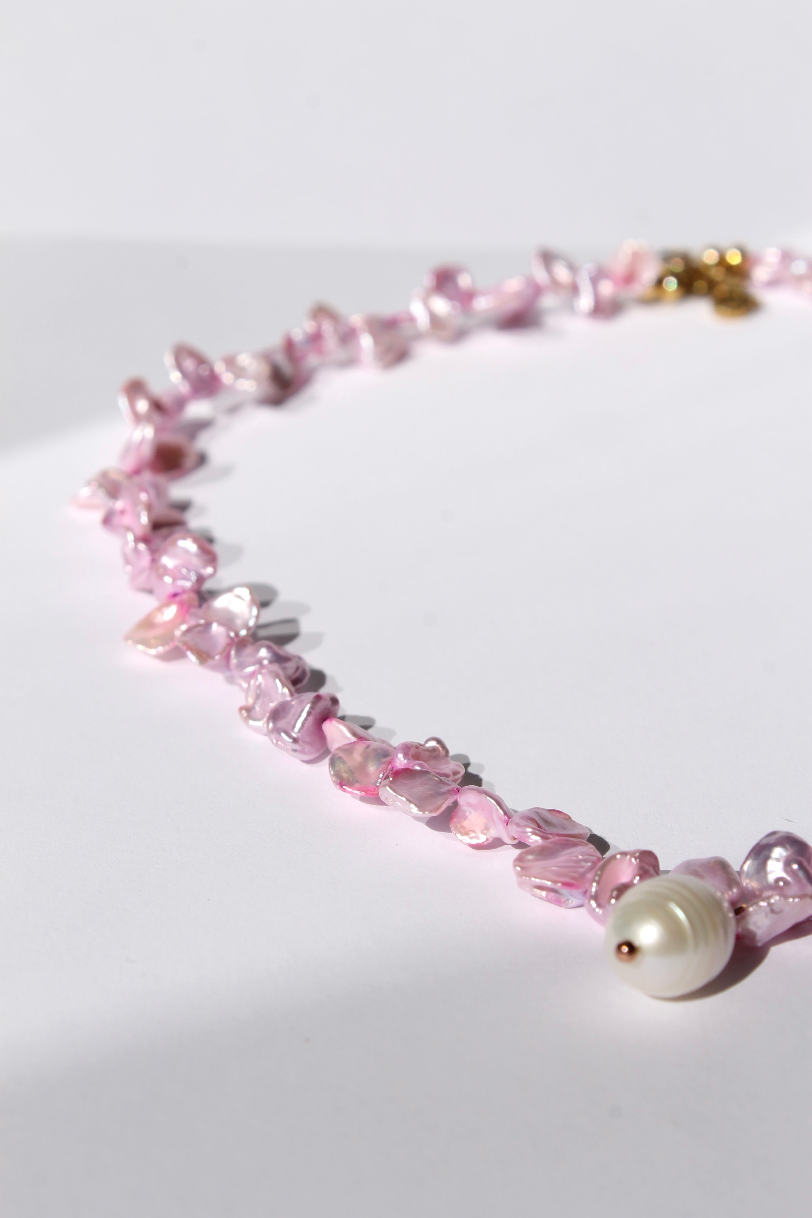 Pink Keshi Pearl Necklace - VOLIÀ