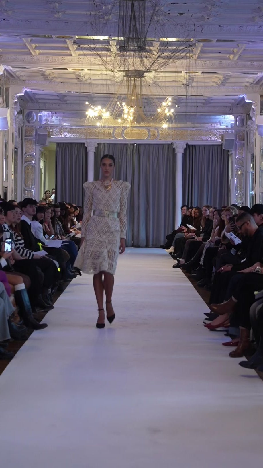 VOLIÀ presents the Runway Collection at a fashion show in paris