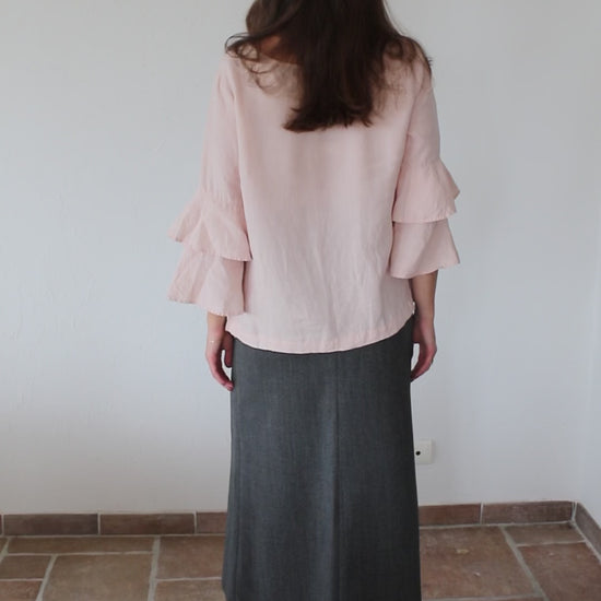 VOLIÀ Atelier - exclusively pre-loved. Each piece is pre-loved and curated with care from around the world, ready to be loved by its new owner. Celina Blouse - VOLIÀ. Discover curated, high-quality designs for the modern woman. Shop sustainable fashion at VOLIÀ Atelier today. 